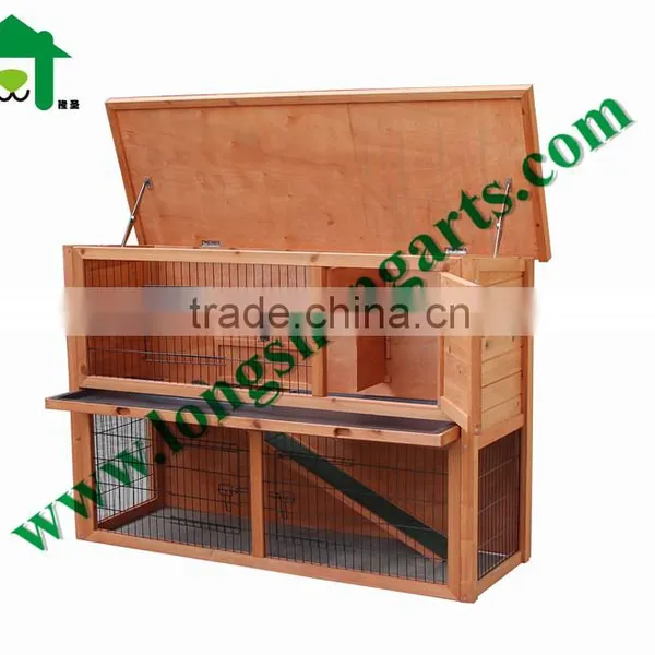 Double Decker Wooden Rabbit House photo-5