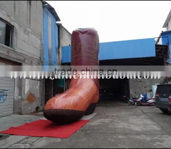 Big Inflatable Female Boots Model for Advertising Decoration photo-2