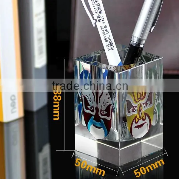 Crystal Card Holder, Crystal Pen Holder photo-2