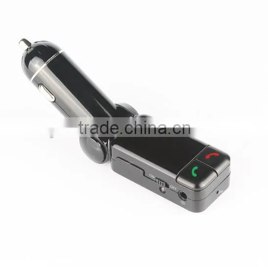 Hands Free Dual Usb Car Charger Wireless Bluetooth fm Transmitter for Car Mp3, Bluetooth Wireless fm Transmitter photo-2