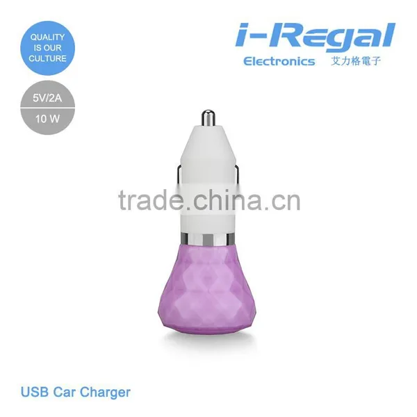 2.1A 3A Dual Usb Car Charger With Dual USB Plug 12V 24V photo-2