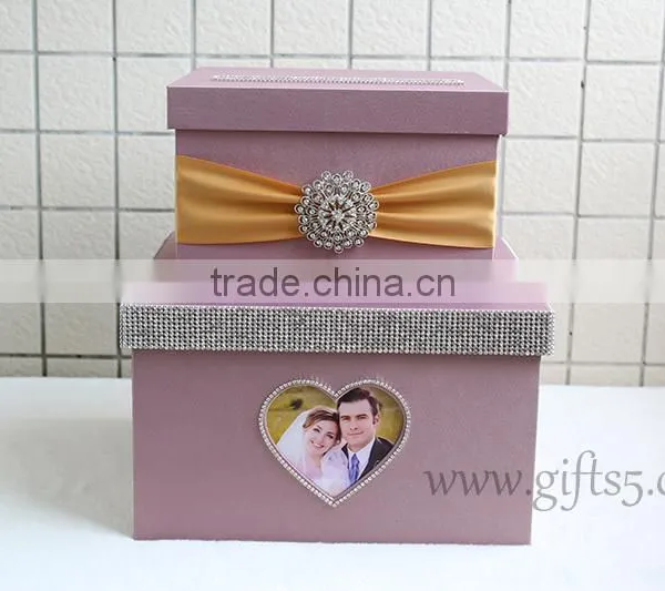 Elegant Wedding Card Box Card Boxes for Wedding Wholesale photo-2