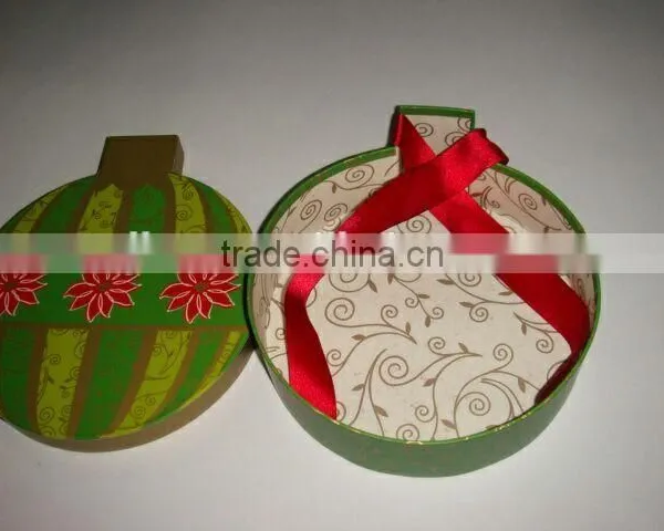 Professional Round Shaped Color Rigid Paper Gift Box photo-6