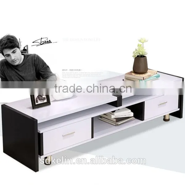 White and Black Modern tv Stand photo-4