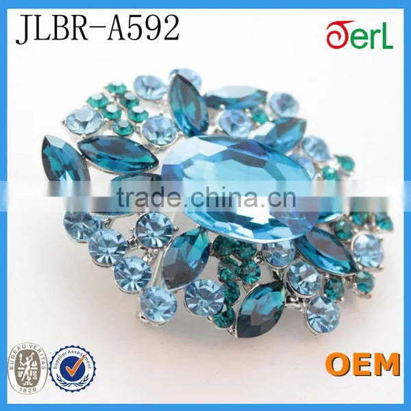 Fashion Jewelry Bulk Rhinestone Vintage Brooches photo-3