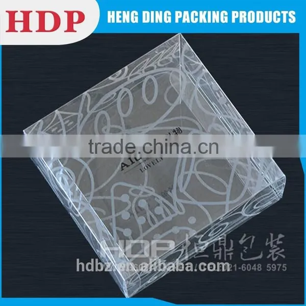 Custom Made Foldable Clear Plastic Display Box photo-2