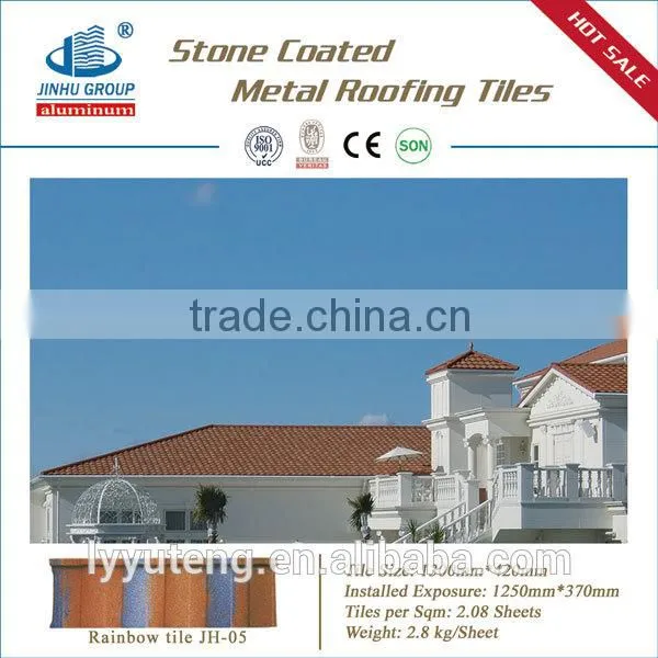 Green Back- High Qualiy Stone Coated Metal Roof Tile photo-5