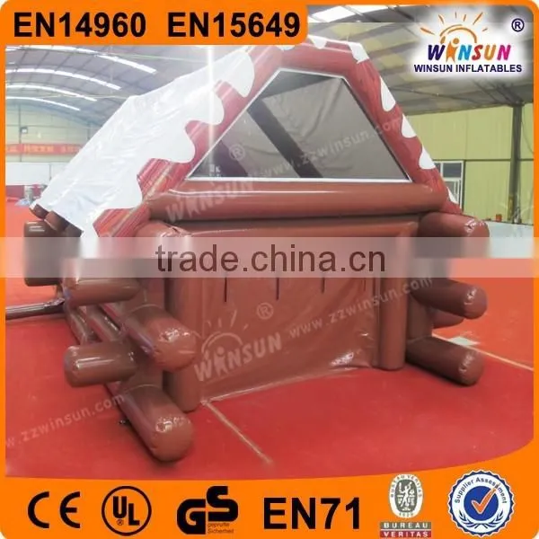 2015 Outdoor Commercial Inflatable Snow Cabin Tent, Inflatable Igloo Tent photo-4