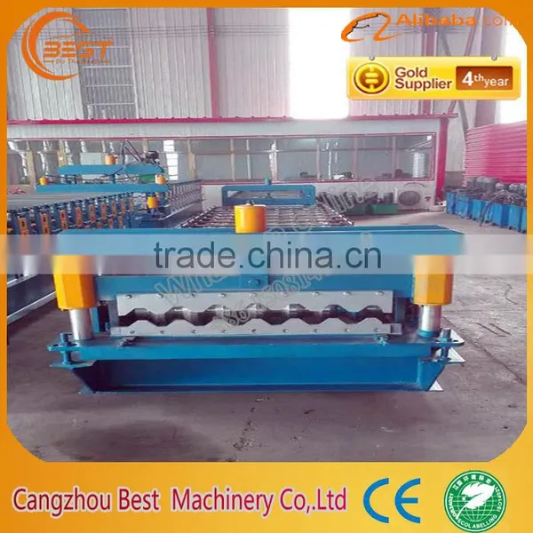 Tile Roll Forming Making Machine For Ecological photo-2