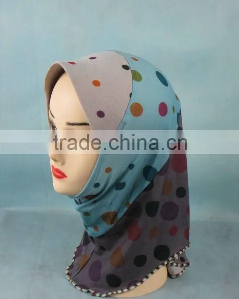 Children's Headcover Muslim Hijabs G-BS102# photo-3