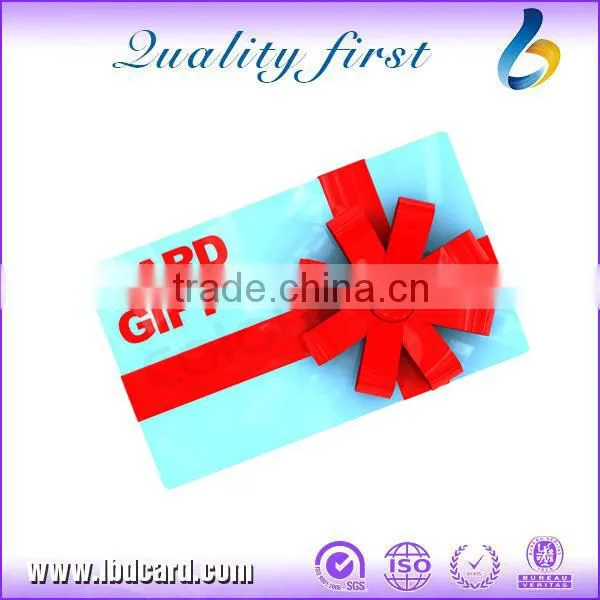 LBD Plastic Gift Card With Free Sample photo-2