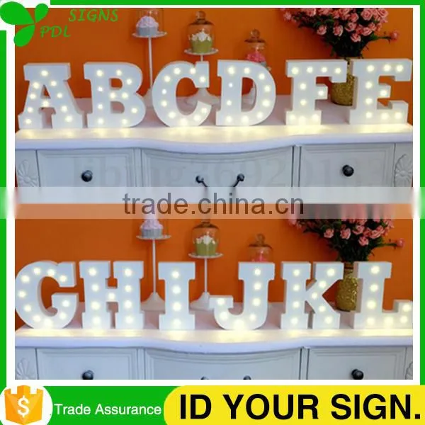 CNC Cutting Professional Wooden Lighted Letter-B photo-3