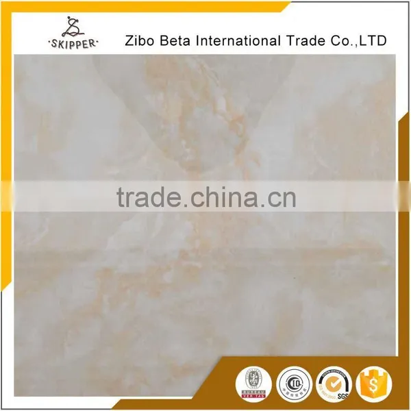 Natural Timber Ash Glazed Micro Crystal Porcelain Floor Tile photo-4