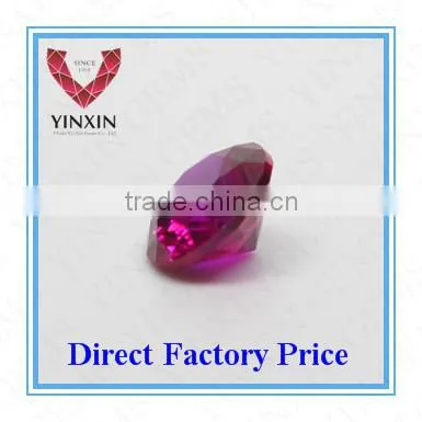 5.5mm Very Shining Round Shape 8# Synthetic Ruby Stones photo-2