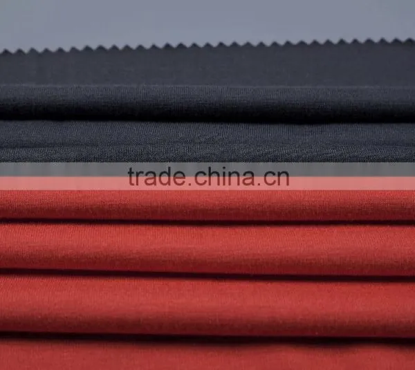 TR Single Jersey Knitting Rayon Viscose Polyester Fabric photo-2