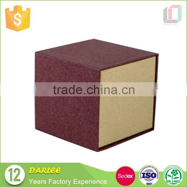 2016 Hot Sale Brown Kraft Paper Drawer Storage Gift Box photo-5