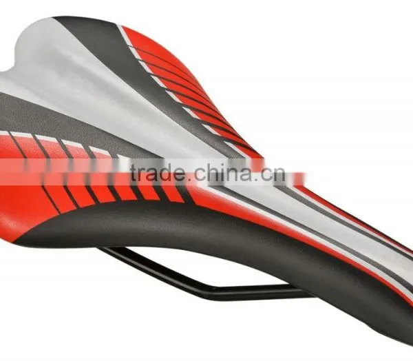 Popular PVC Bicycle Saddle, Bike Seat Post for Road Bike Mountain Bicycle photo-3