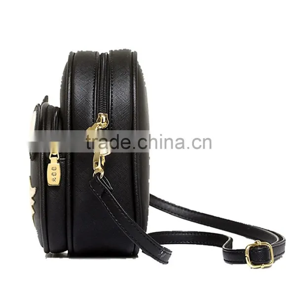 Hot Women's Fashion PU Leather Cute Cartoon Fox Face Shoulder Bag,Crossbody Bag photo-2