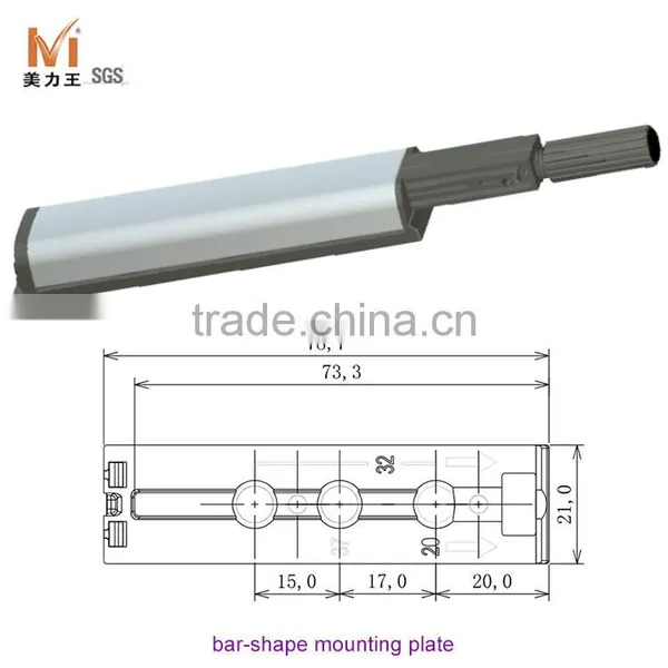 Cabinet Drawer Door Plastic Damper Buffer Push to Open Catch Latch photo-2