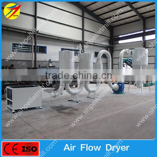Low Energy Consumption Air Flow Wood Chip Sawdust Dryer With High Discount Price photo-3