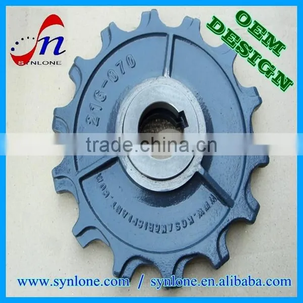 Custom Made Steel Cast Wheel for Transmission System photo-4