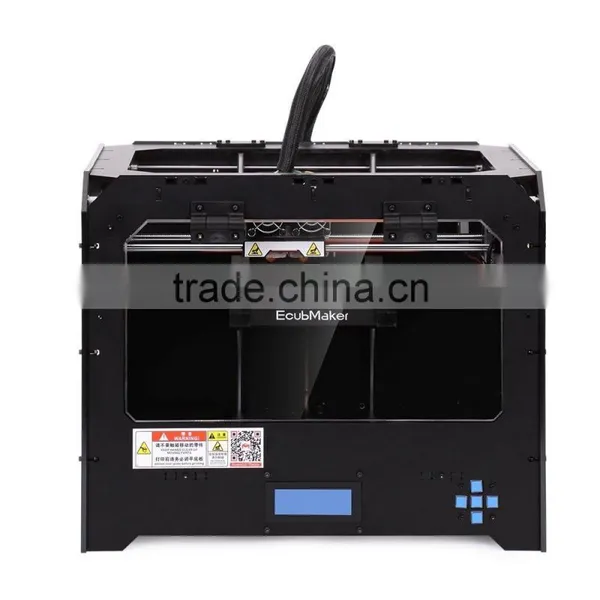 Big 3d Printer Dual Extruder 3d Metal Printer 3d Printer For Sale Black Enclosed Frame photo-5