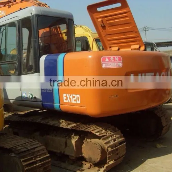Used HITACHI Crawler Excavator EX120 photo-3