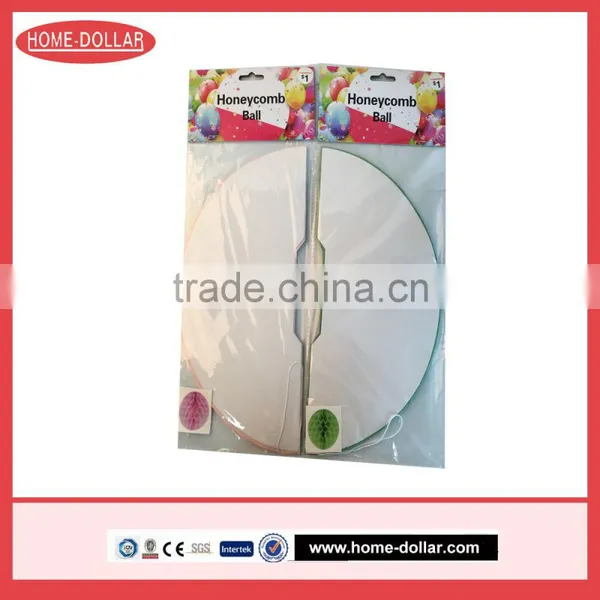 Paper Garland 2017 Paper Honeycomb Ball For Party photo-3