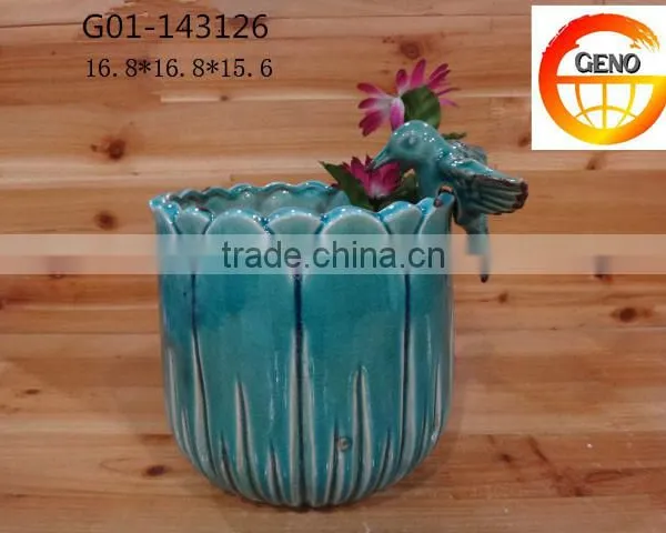 Double Fog Look Modern Vase for Table Decoration photo-2
