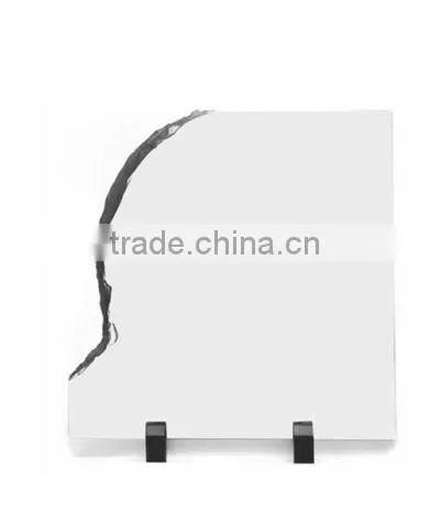 Heat press Printing sublimation blank rock photo for sublimation printing with with glass frame
