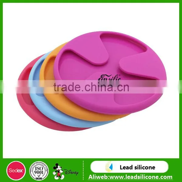 Custom Practical Silicone Wine Glass Mat,Non-slip Silicone Wine Glass Coasters photo-5