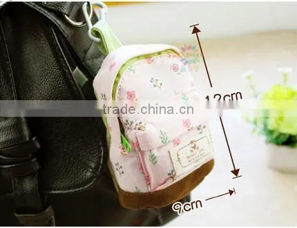 Cy276 Small New Female Floral Mini Schoolbag Cute Women Bag Fashion Coin Purse Bags Nice Girl Wallet photo-6