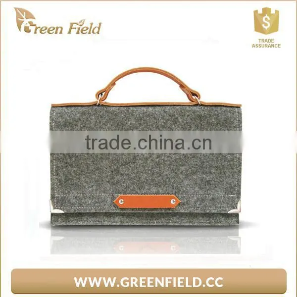 Recycling Wool Felt Tote Bags, Customized Felt Shopping Bag photo-3