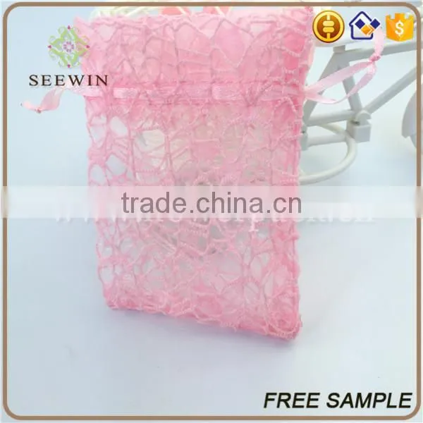 Handled Style Small Mesh Bag for Cut Flowers photo-6