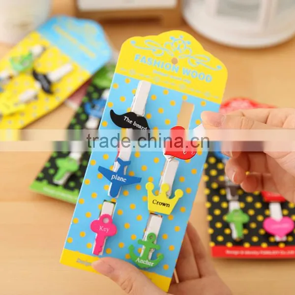 Wooden Photo Clip Holder,memo Clip photo-5