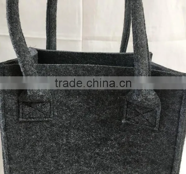 Large New Custom Promotional Storage Colorful Felt Basket Bag photo-4