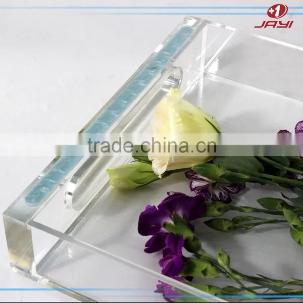 High Quality Custom OEM Clear Acrylic Tray/Crystal Tray photo-3