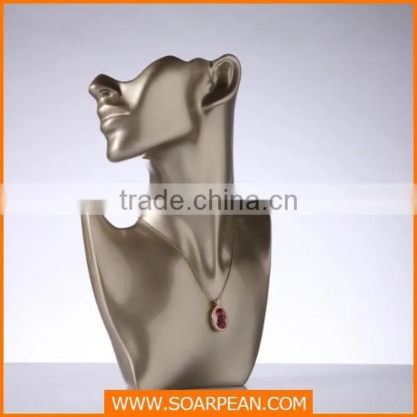 Customized Jewellery Display Fiberglass Mannequin Head photo-3
