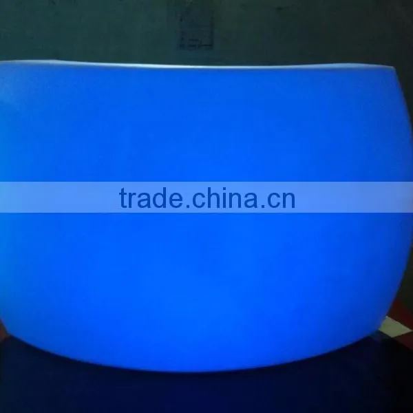 Led Light Bar Counter Furniture, Illuminated Led Bar Counter for Wedding Home Decor / Rechargeable Supermarket Checkout Counter, photo-3