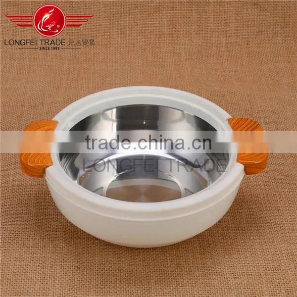 Household Elegant 3pcs Insulated Food Warmer Casserole/ Plastic Food Container Set photo-4