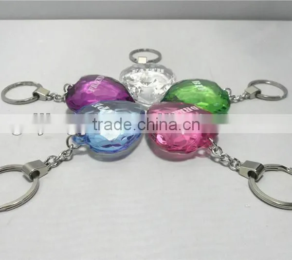 Valentine Gifts Acrylic Heart Key Rings Key Chain photo-4