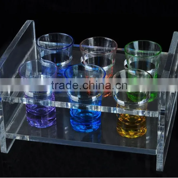 Barware High Quality Clear Acrylic Wine Bottle Holder photo-2