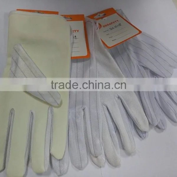 DDSAFETY 2017 Light Medium Weight Cotton Inspector Parade Gloves Work Gloves Safety Gloves photo-6