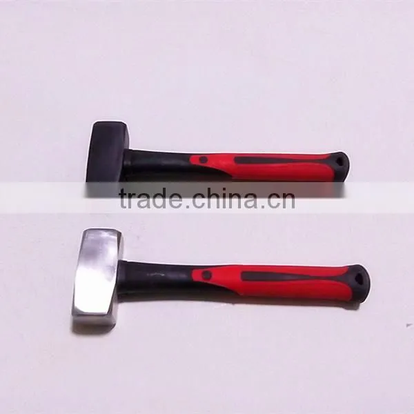 800g Stone Hammer Drop Forged With Fiberglass Handle