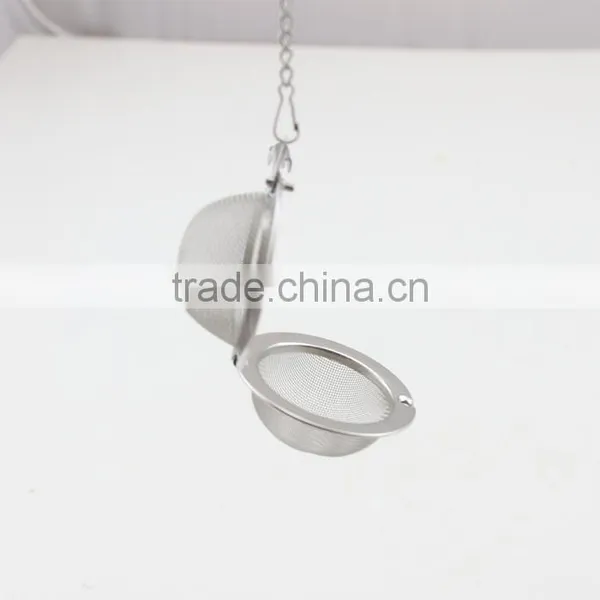 Silver Tone Mesh Tea Ball Infuser For Loose Tea Leaves photo-6
