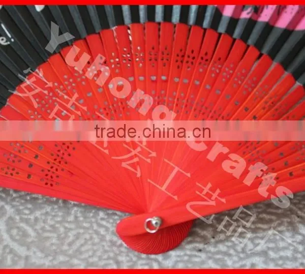 2015 High Quality and Beautiful Japanese Hand Paper Fan photo-2