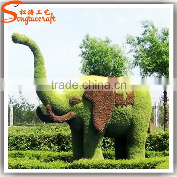 Wholesale Garden Decorative Aritificial Plant Penguin Topiary Sculpture Large Outdoor Decoration Topiary Sculpture photo-5