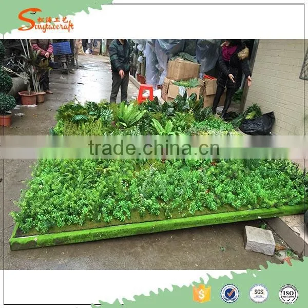 Most Realistic Artificial Moss Grass Hanging Green Wall for Home and Gargen Decoration photo-5