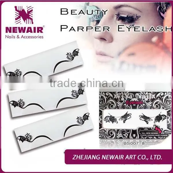 High quality false eyelashes in customized packaging