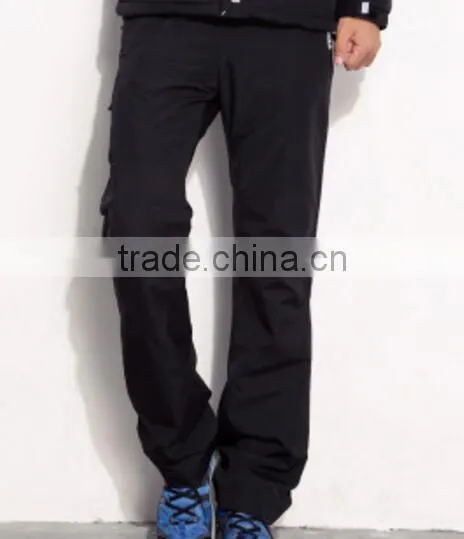 Custom 100% Cotton Plain Cargo Pants Causal Man Pants photo-2